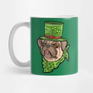 Pug Leprechaun Funny St. Patrick's day Gift for Pug Lovers Mug